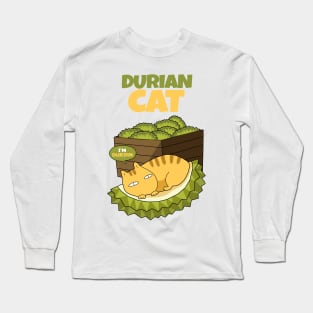 I am Durian Cat Long Sleeve T-Shirt